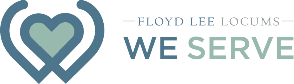 We Serve logo